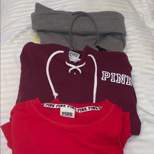 PINK sweater haul